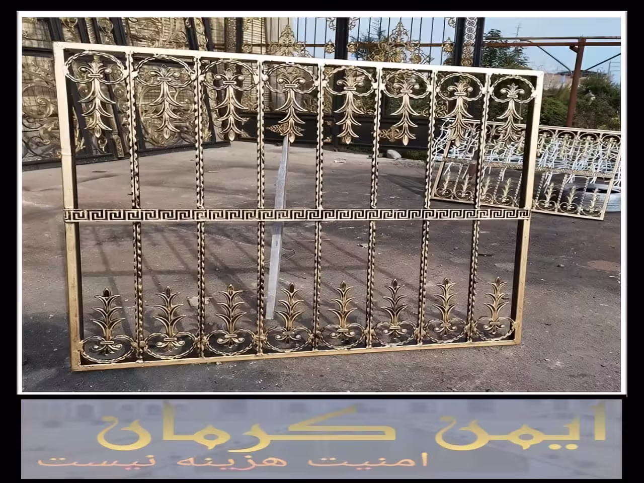 طرح های مختلف حفاظ پنجره و نرده پنجره کرمان