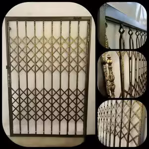 ساخت درب حفاظ آکاردئونی در کرمان