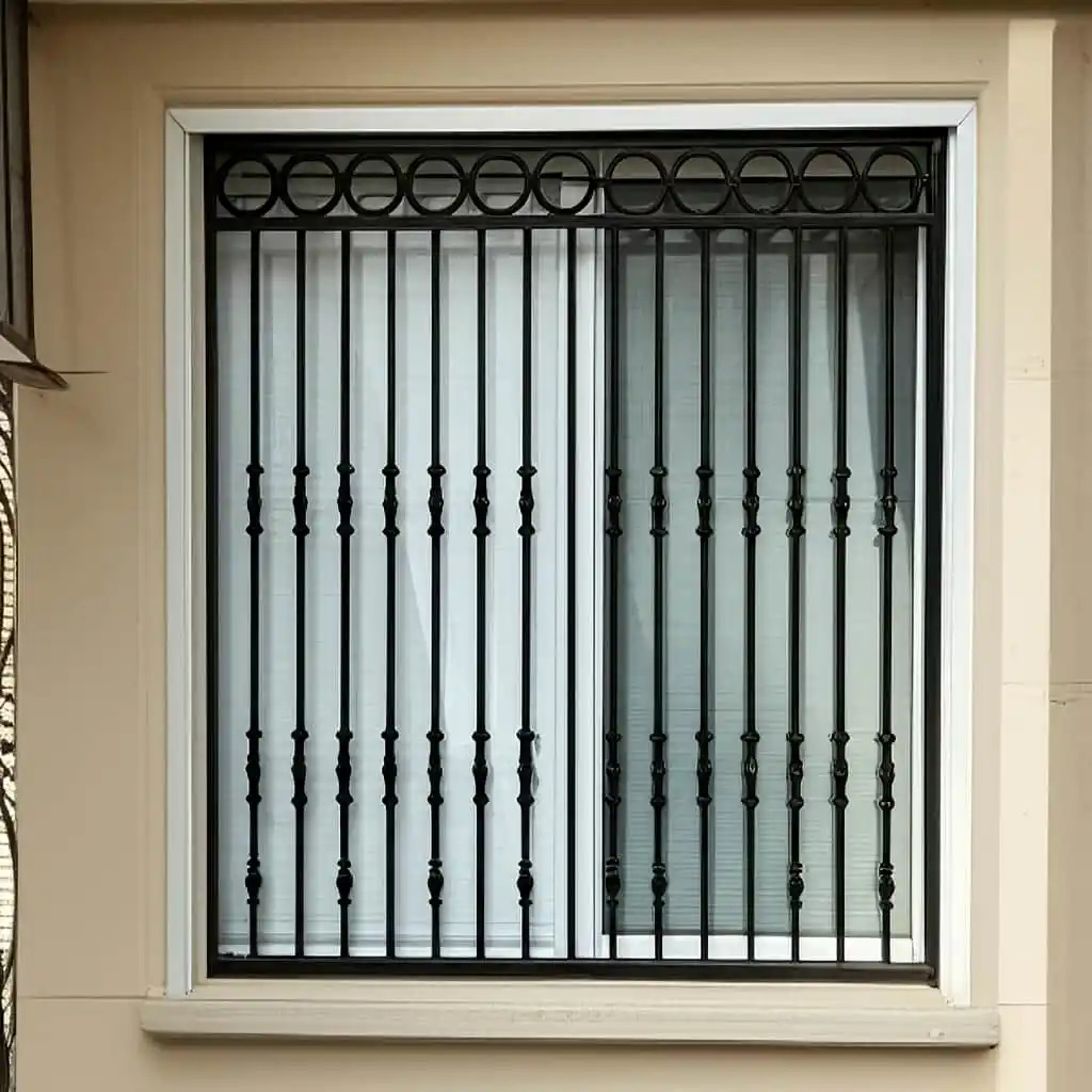 مشخصات حفاظ پنجره مدل حلقه ای کلاسیک در کرمان