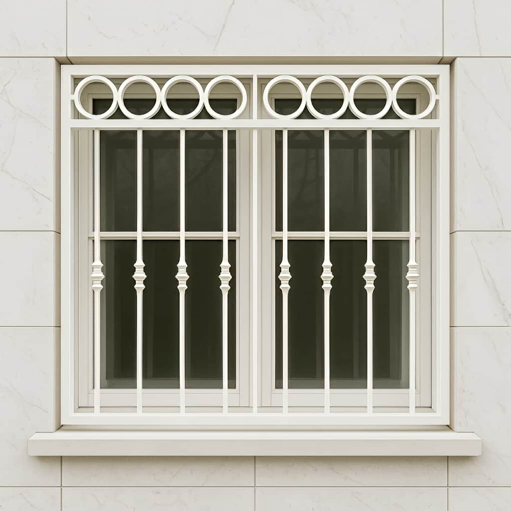 حفاظ پنجره مدل حلقه ای کلاسیک در کرمان