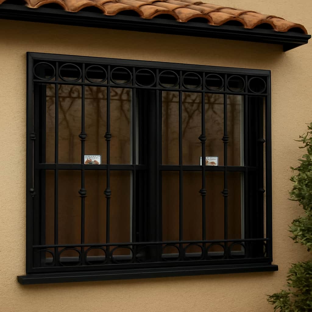 آشنایی با حفاظ پنجره مدل حلقه ای کلاسیک در کرمان