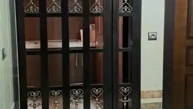 حفاظ پشت درب ضد سرقت آپارتمان در کرمان
