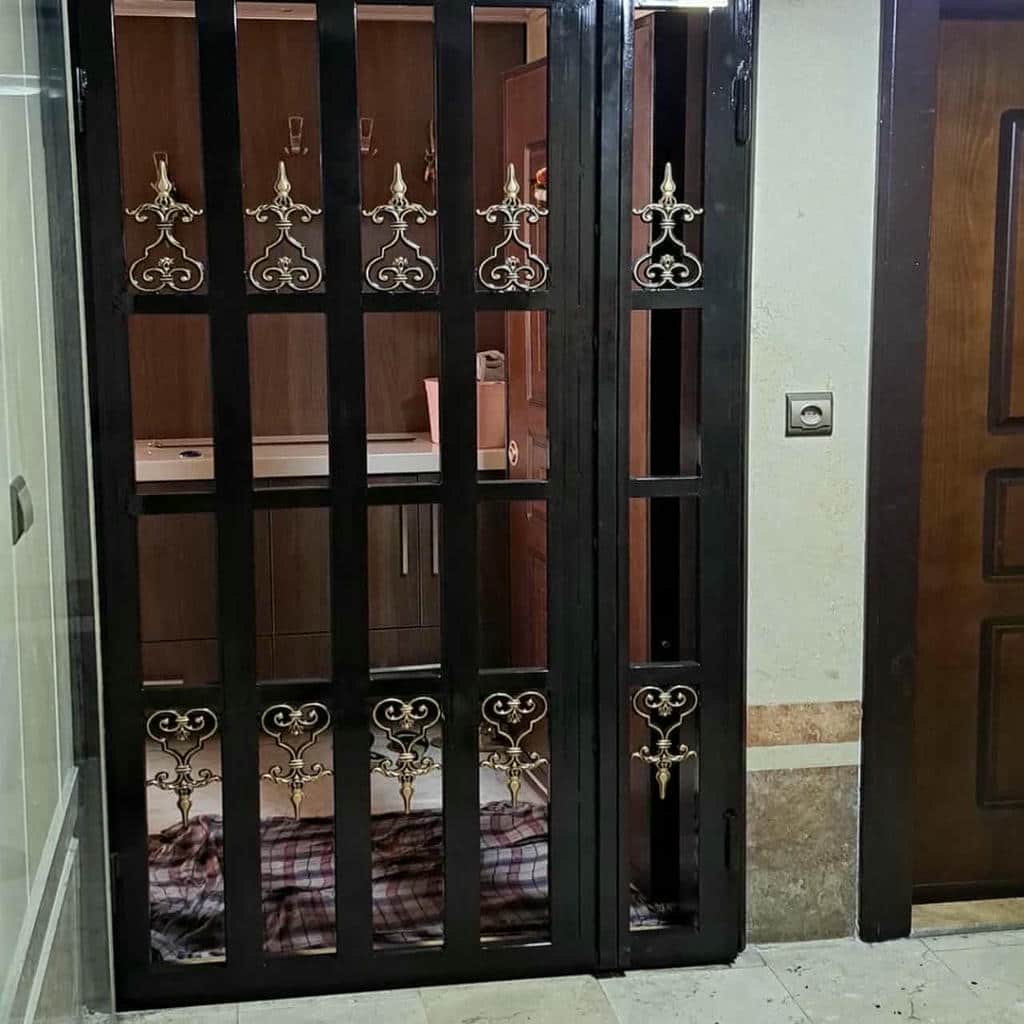 حفاظ پشت درب ضد سرقت آپارتمان در کرمان