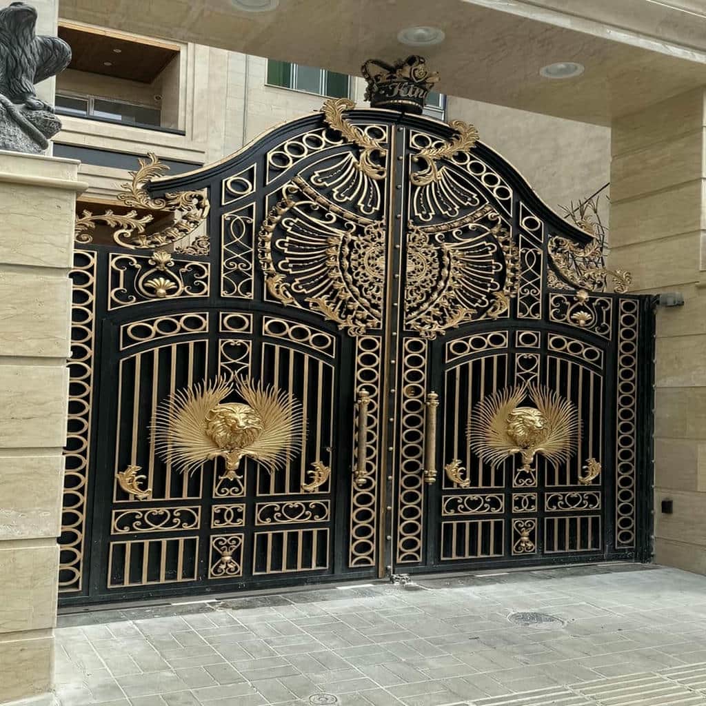 قیمت درب فلزی ویلایی دولنگه در کرمان