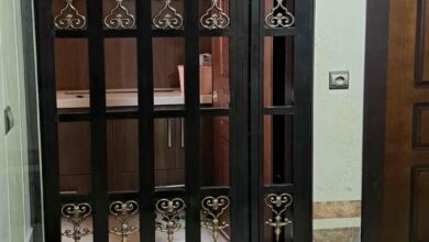 حفاظ پشت درب ضد سرقت آپارتمان در کرمان