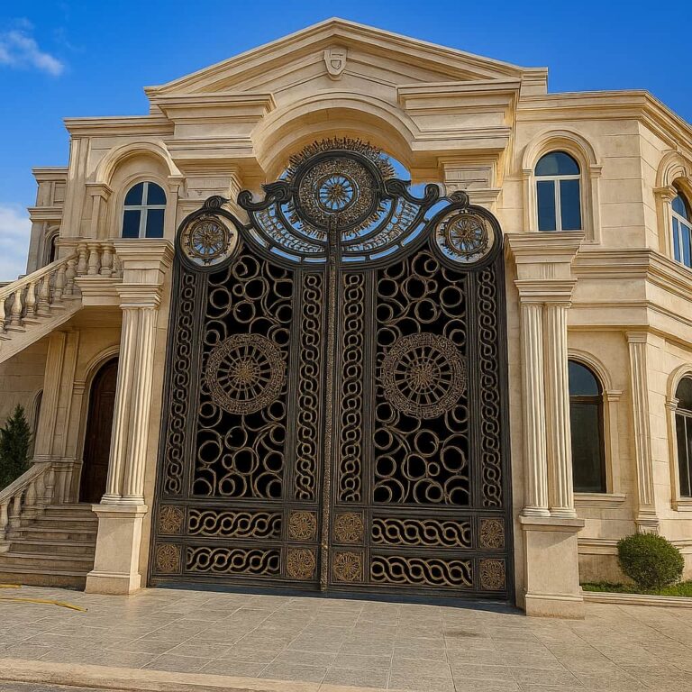 درب فلزی ورساچه در کرمان