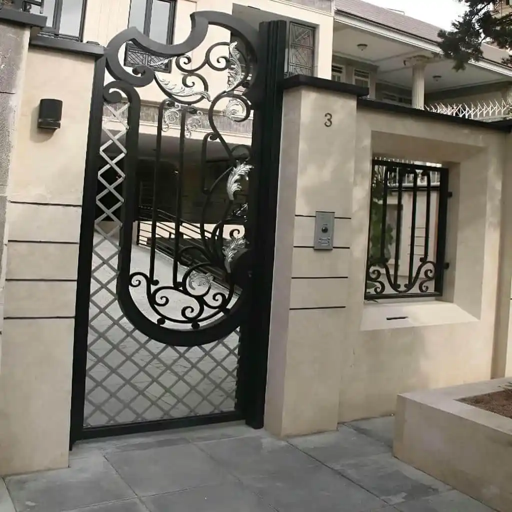 قیمت درب فلزی لوکس با رنگ الکترواستاتیک در کرمان