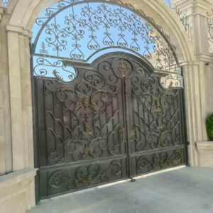 درب حیاط فرفورژه لوکس در کرمان