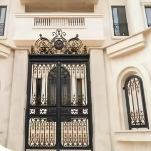 درب پارکینگ فلزی در کرمان