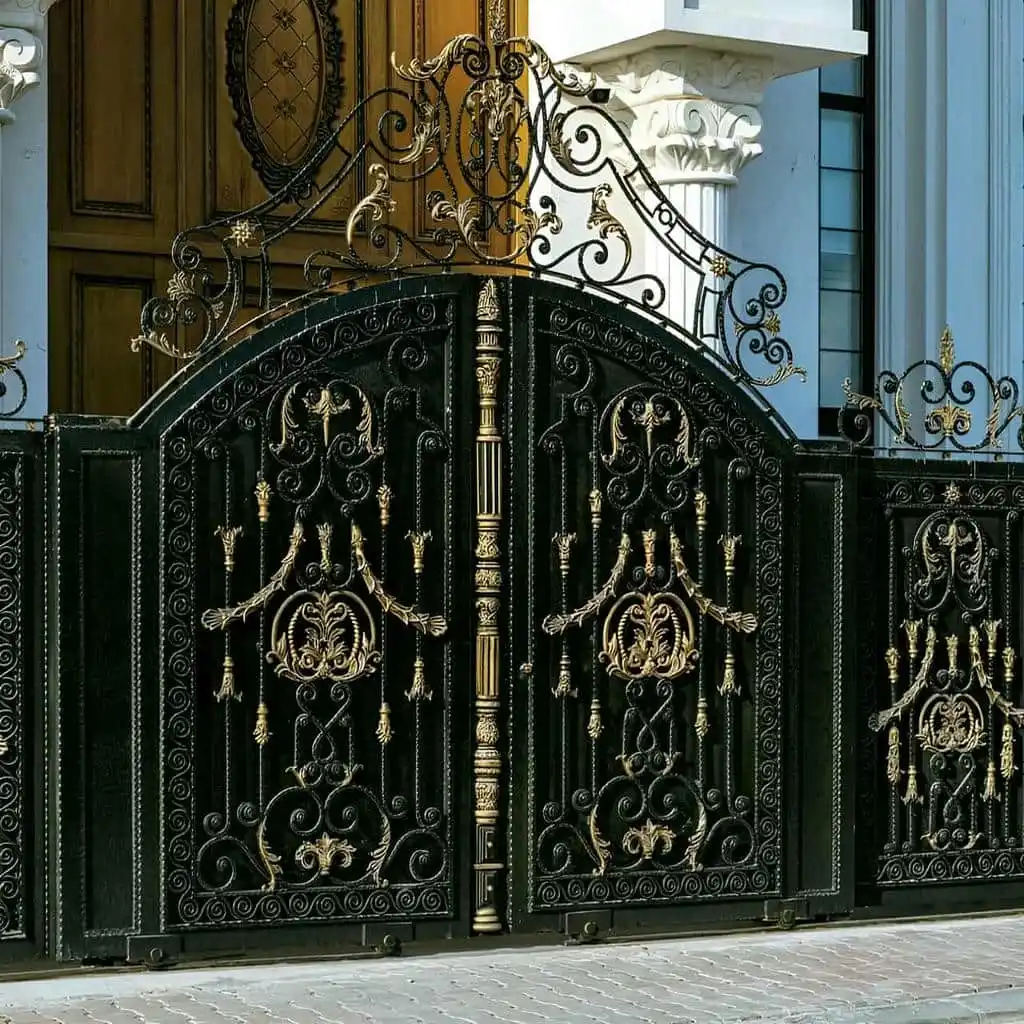 خرید درب حیاط ویلایی متریال پروفیل در کرمان