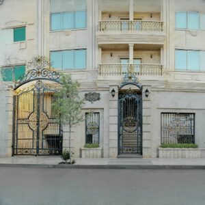 درب فلزی استریا مدرن در کرمان