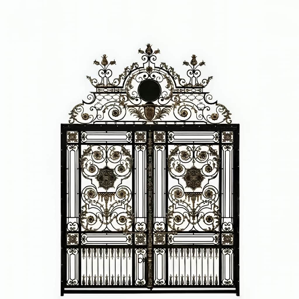 قیمت درب فلزی الیزابت با رنگ کوره ای در کرمان