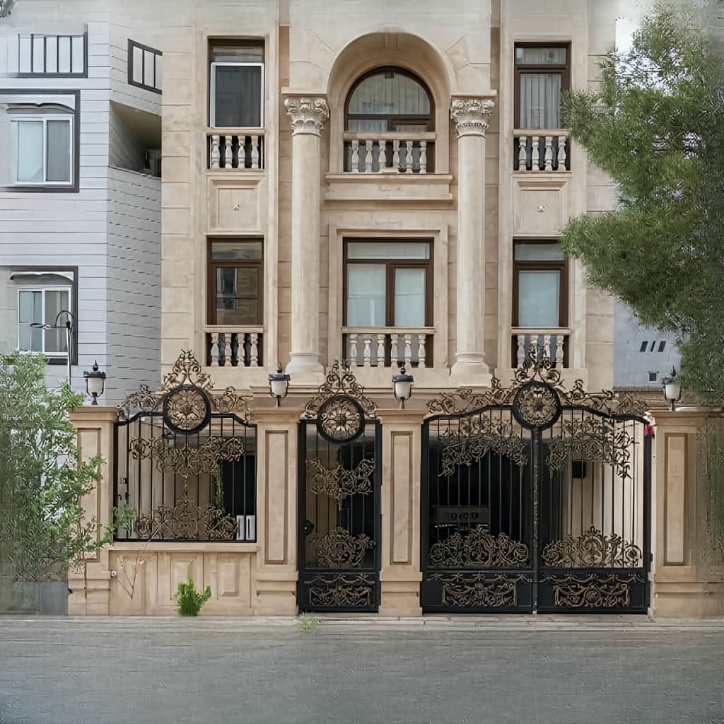 درب لادن 1 خرید درب فلزی لادن با متریال فولادی در کرمان