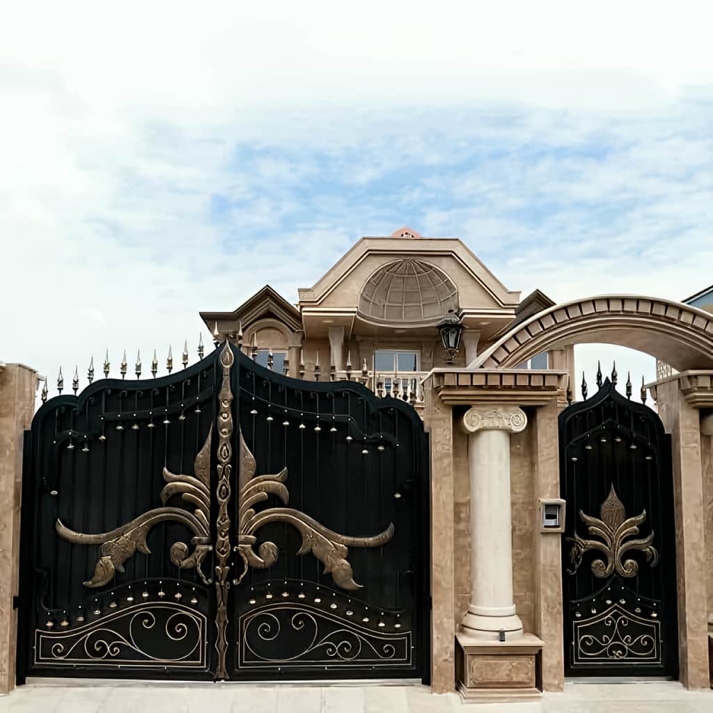 قیمت درب فلزی چناران با رنگ اتومبیلی در کرمان