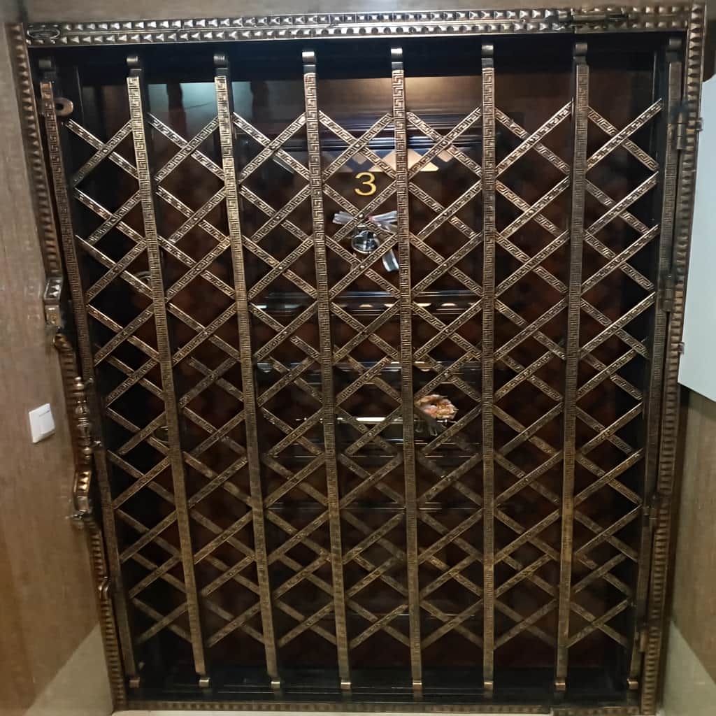 خرید طرح پنج گل دوبل درب آکاردئونی با قفل توکار در کرمان خرید طرح پنج گل دوبل درب آکاردئونی با قفل توکار در کرمان