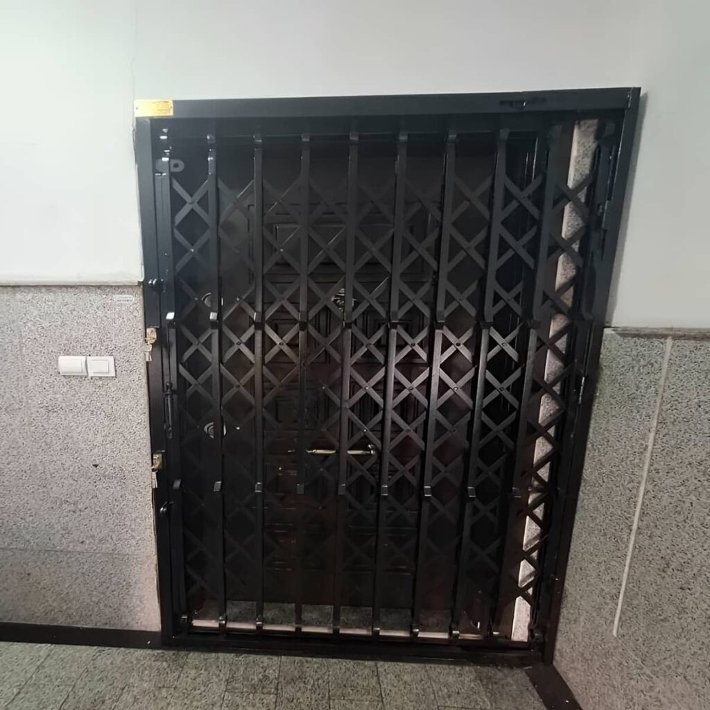 7 طرح درب ریلی آکاردئونی کم جا در کرمان