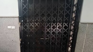7 طرح درب ریلی آکاردئونی کم جا در کرمان