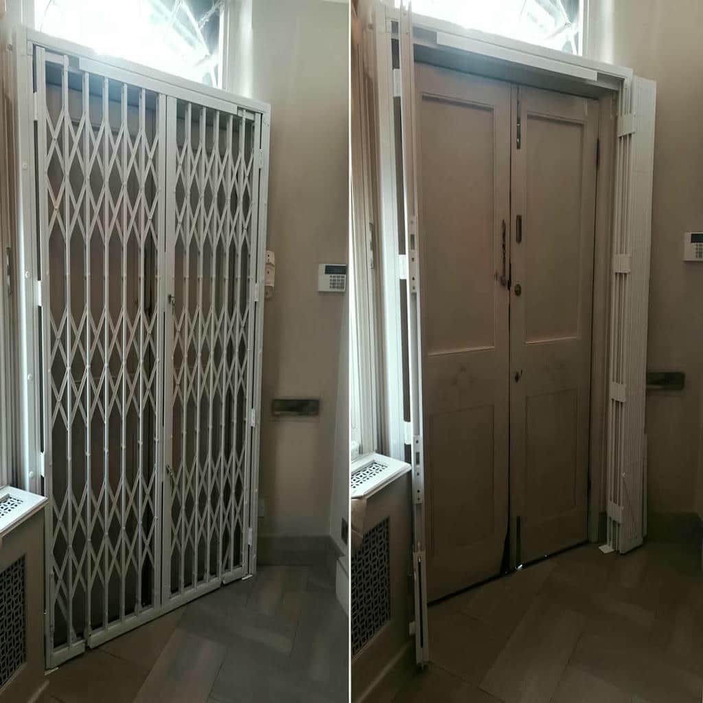 خدمات درب آکاردئونی برای واحد اداری با بررسی محل در کرمان