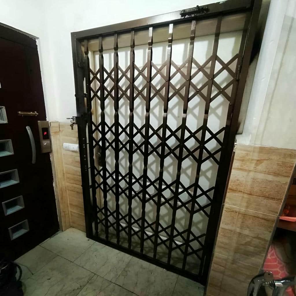 ساخت حفاظ آکاردئونی لوزی تسمه پهن سفارشی در کرمان ساخت حفاظ آکاردئونی لوزی تسمه پهن سفارشی در کرمان