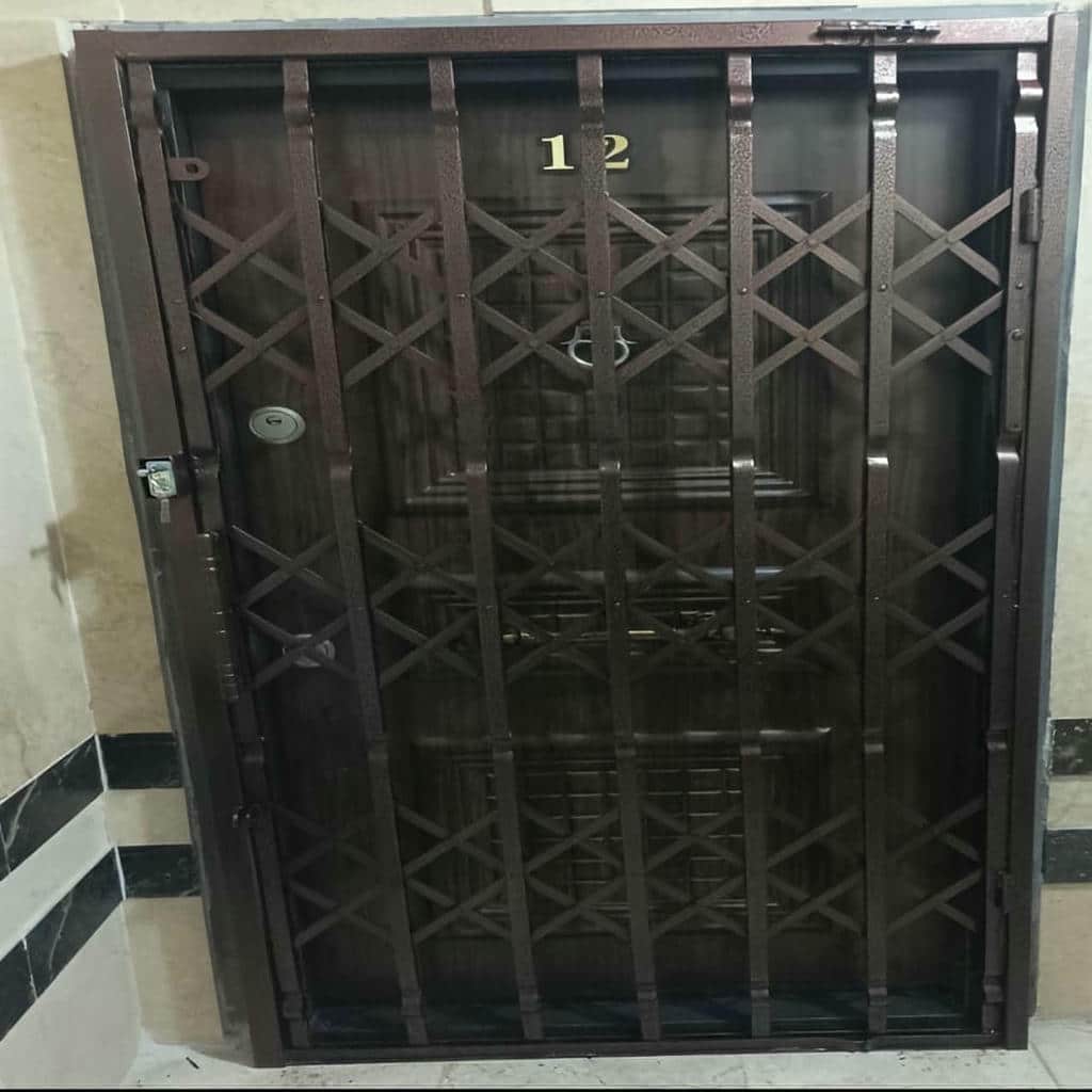 ساخت حفاظ درب آپارتمان ضد دیلم سفارشی در کرمان