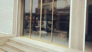 11 طرح درب اتوماتیک شیشه ای پرتردد مجتمع در کرمان