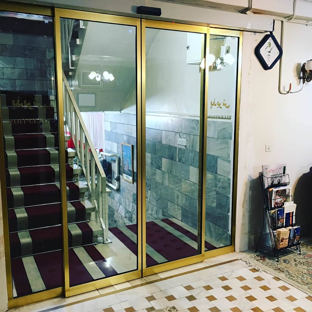 قیمت درب اتوماتیک شیشه ای هتل لابی بر اساس سفارش در کرمان