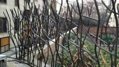 12 مدل حفاظ دیوار شاخ گوزنی میلگرد خمکاری در کرمان