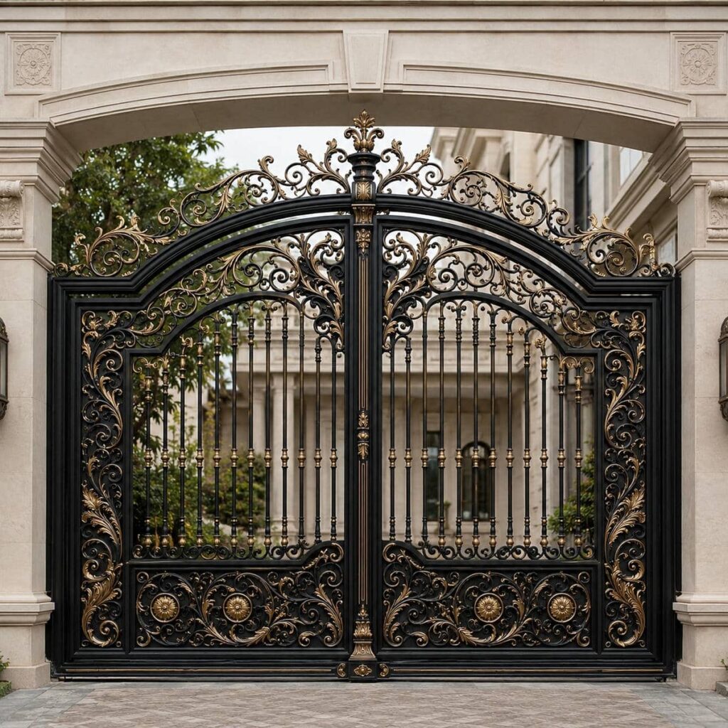 نصب درب پارکینگ عریض ماشین رو با کنترل تراز قاب در کرمان