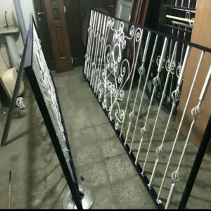 14 طرح نرده پنجره فلزی شاسی‌دار در کرمان