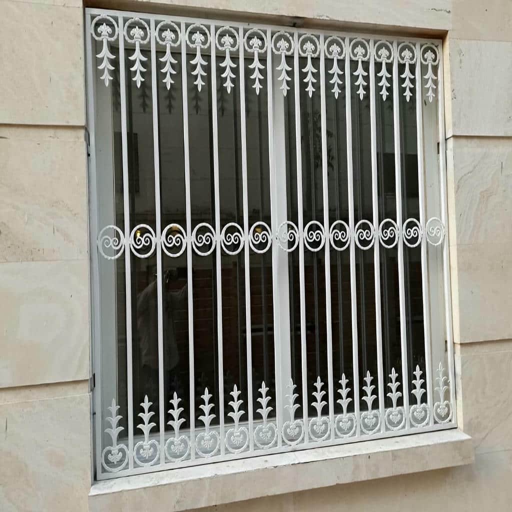خرید حفاظ پنجره رنگی کوره‌ای با مشاوره انتخاب رنگ در کرمان