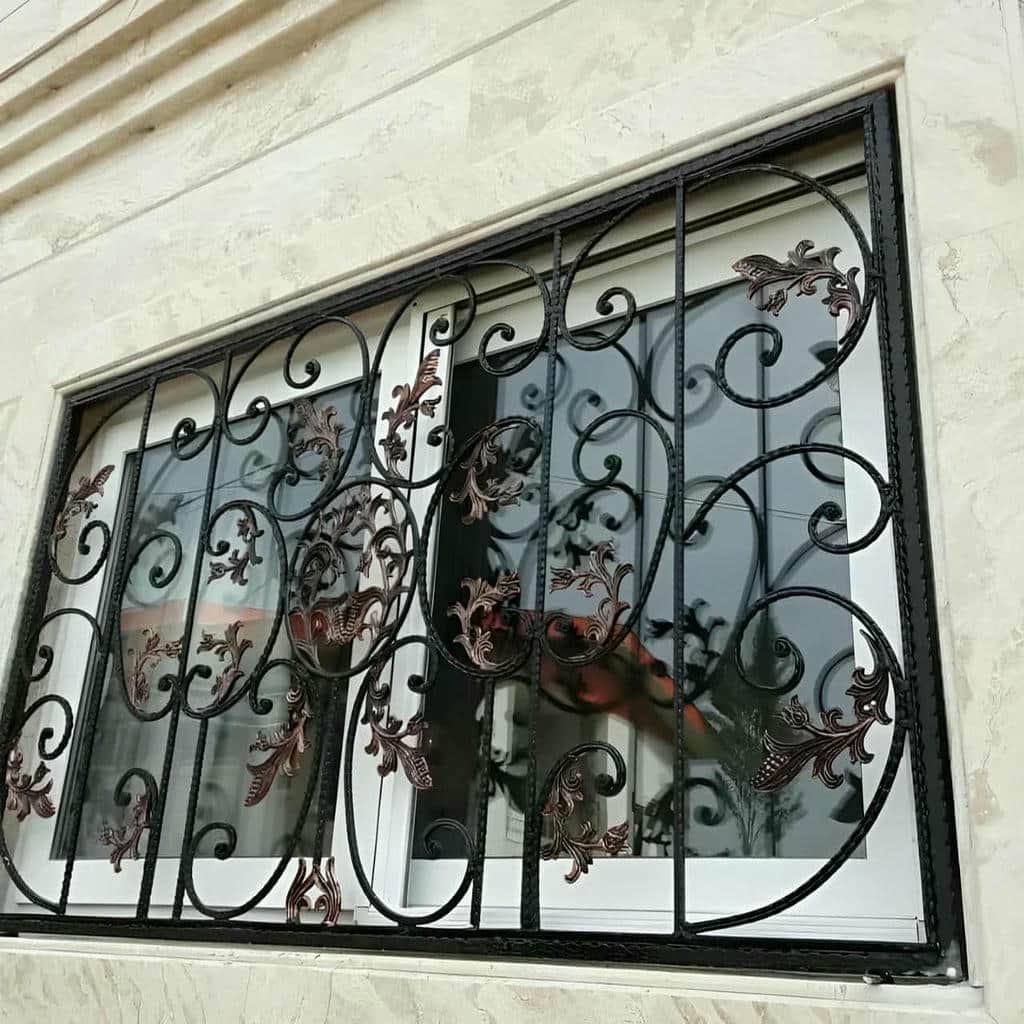 حفاظ پنجره آپارتمان طبقات پایین متراکم برای فضای قابل دسترس در کرمان