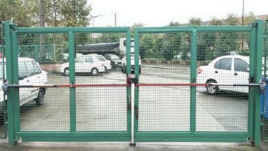 8 مدل جک درب پارکینگ لولایی شفت بلند در کرمان