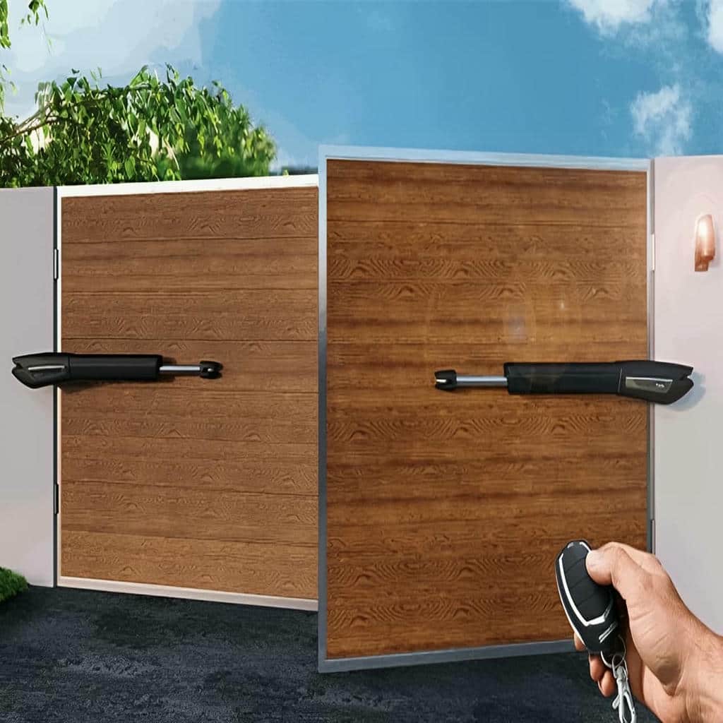 نصب جک پارکینگی کم تردد روی درب ویلا در کرمان