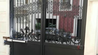 6 نمونه جک درب پارکینگ ایرانی بازویی در کرمان