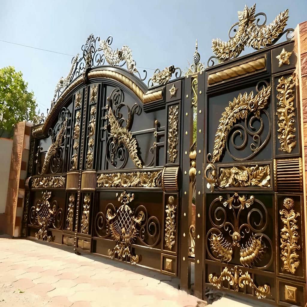 سفارش درب پارکینگ ساختمان چند واحدی متناسب با عرض دهانه در کرمان