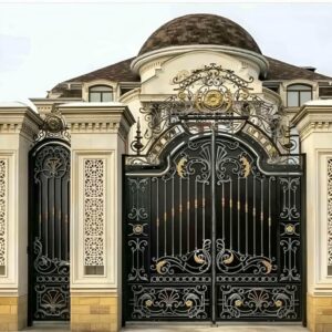 13 مدل درب ویلایی قاب دار محوطه در کرمان