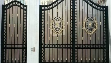 8 مدل درب حیاط مشبک نورگیر در کرمان