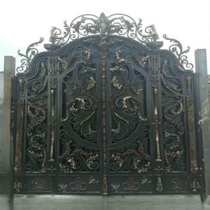 6 طرح درب ویلایی برش لیزری طرح هندسی در کرمان