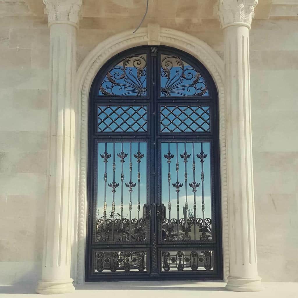 سفارش درب حیاط ورودی جنوبی دولنگه در کرمان