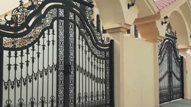 13 طرح درب پارکینگ شاسی فلزی تقویت شده در کرمان