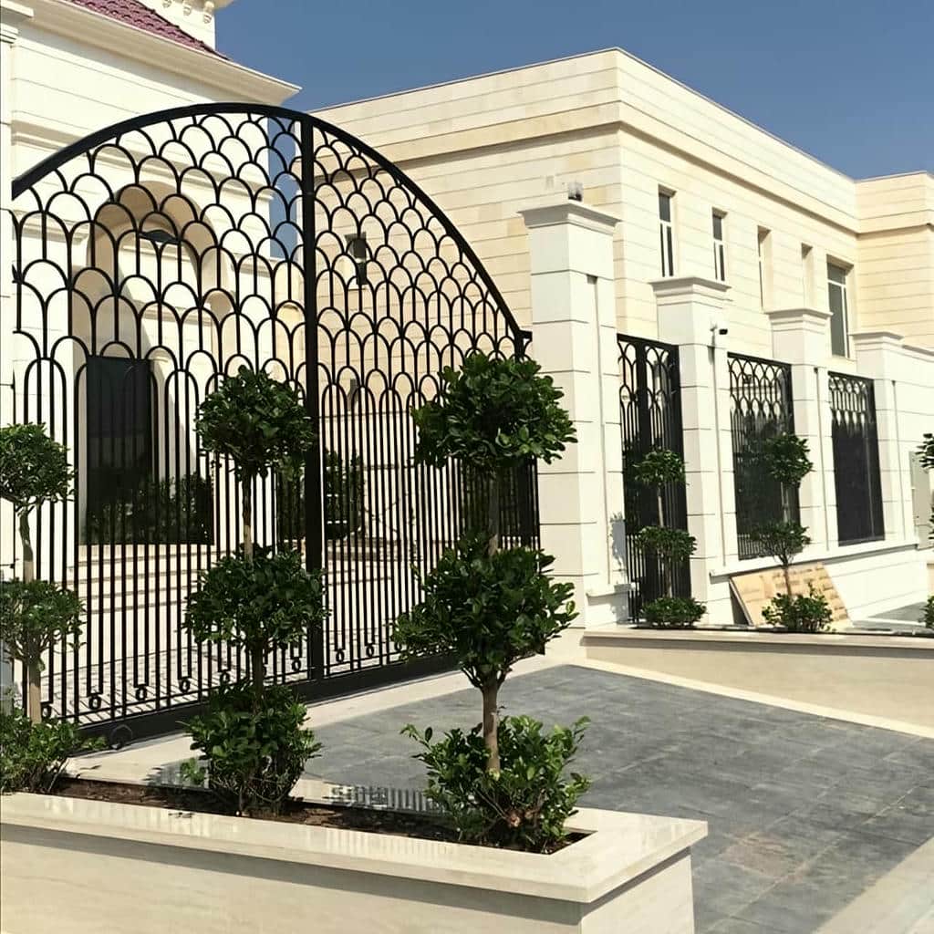 درب شاسی فلزی تقویت شده ورق‌دار برای حفظ حریم در کرمان