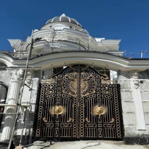 9 نمونه درب پارکینگ ویلا ماشین رو در کرمان