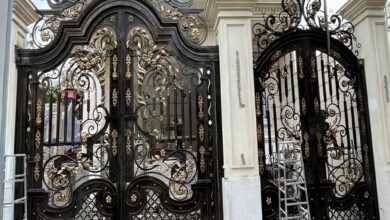 10 مدل درب ویلایی ورودی شمالی در کرمان