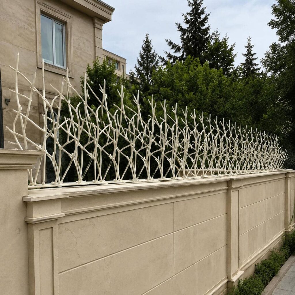 سفارش حفاظ دیوار مدرن خطی با انتخاب ارتفاع مناسب در کرمان