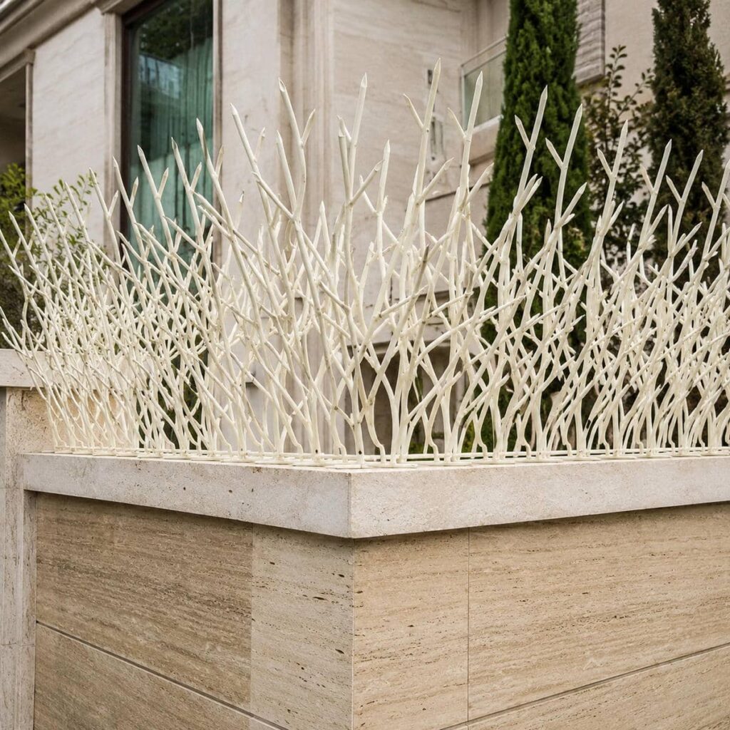 خدمات نصب حفاظ روی دیوار حیاط مسکونی از بررسی تا اجرا در کرمان