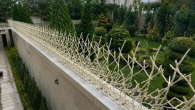 14 مدل حفاظ دیوار مدرن خطی در کرمان