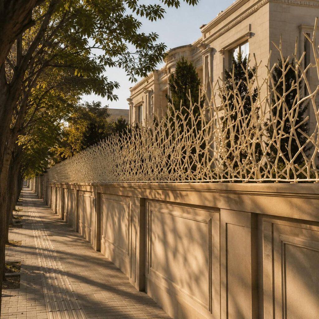 فروش حفاظ دیوار کوتاه حیاط با مشاوره فنی در کرمان