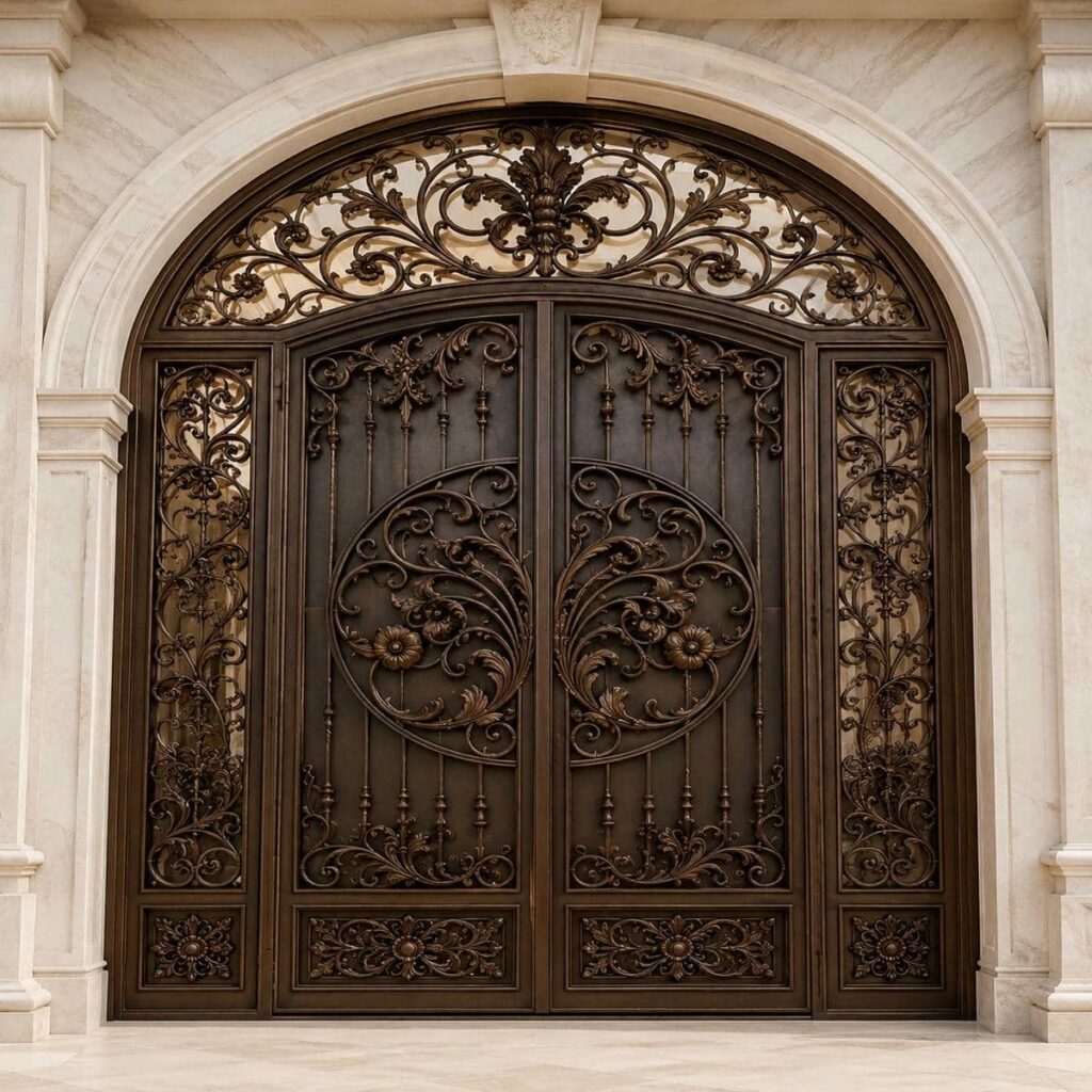 خرید درب حیاط کوچک نفررو با مشاوره تخصصی در کرمان