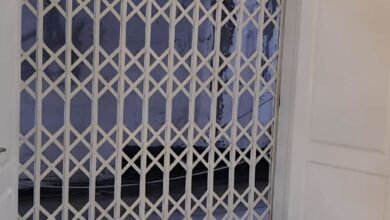 10 مدل درب آکاردئونی چهار گل لوزی در کرمان