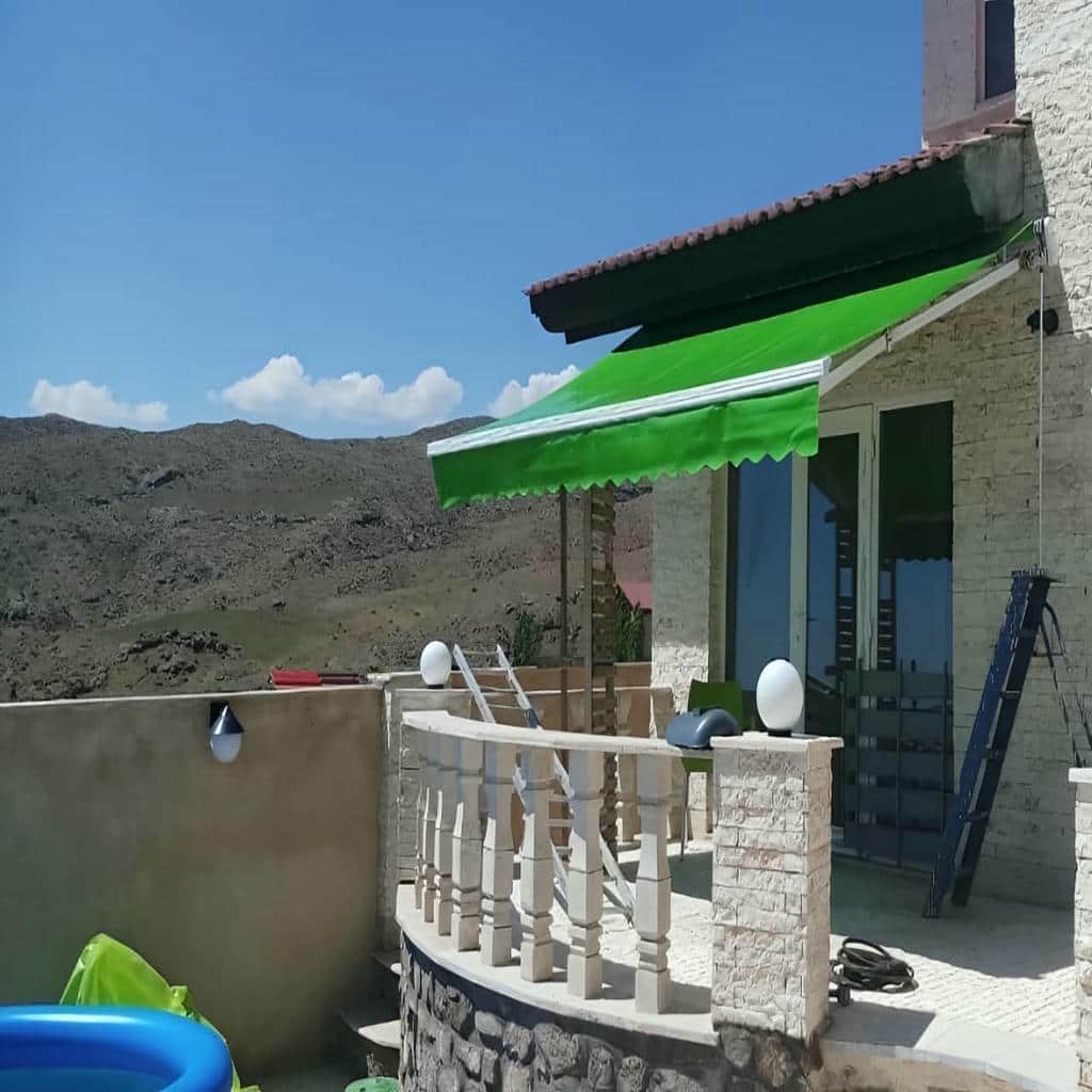 سایبان برقی تاشو برای بالکن آپارتمان